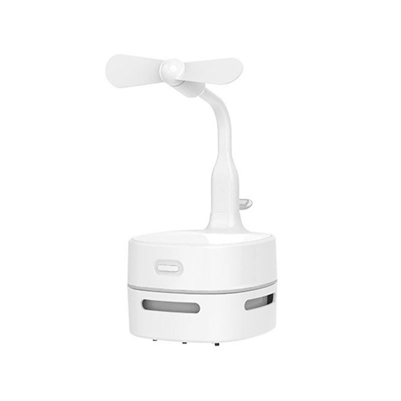 Mini Fan Vacuum Cleaner For Creative Student Home