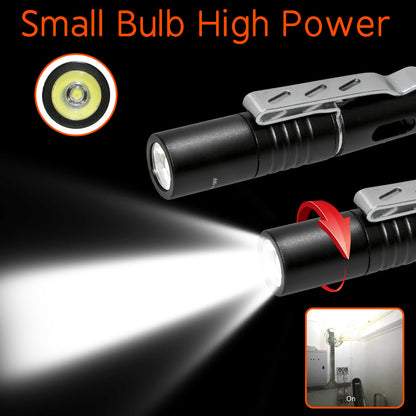3 In 1 Multifunctional Tactical Penlight USB Rechargeable Flashlight
