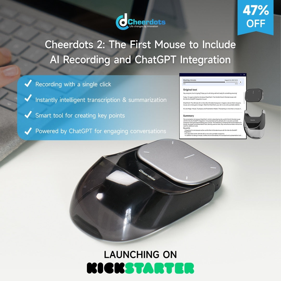 gSmart Split Air Mouse Wireless Charging