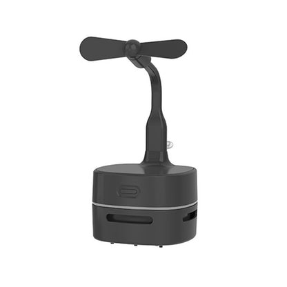 Mini Fan Vacuum Cleaner For Creative Student Home